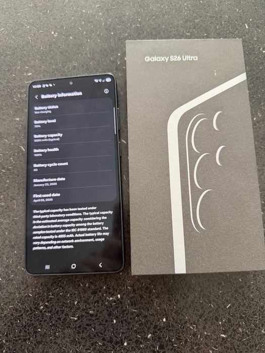 Samsung Galaxy S26 Ultra 256gb (nu Iphone)