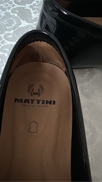 Туфли мужские лаковая кожа