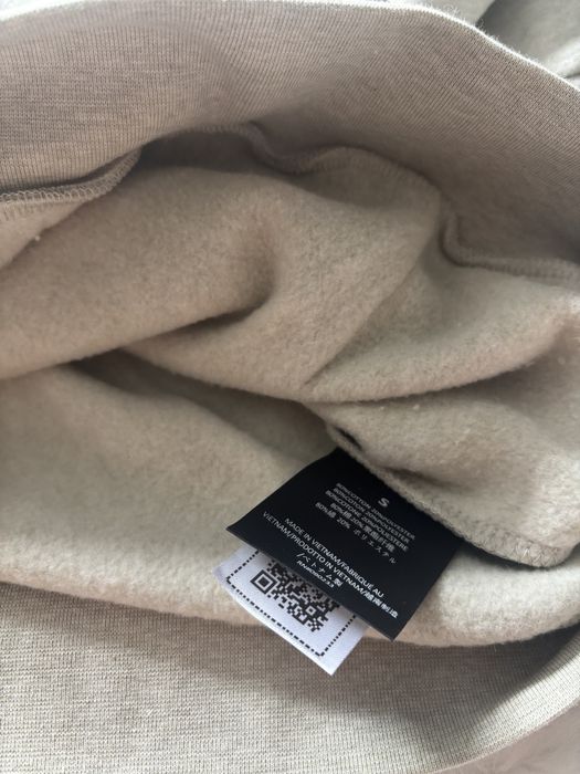 Essentials SP25 худи Heather Stone