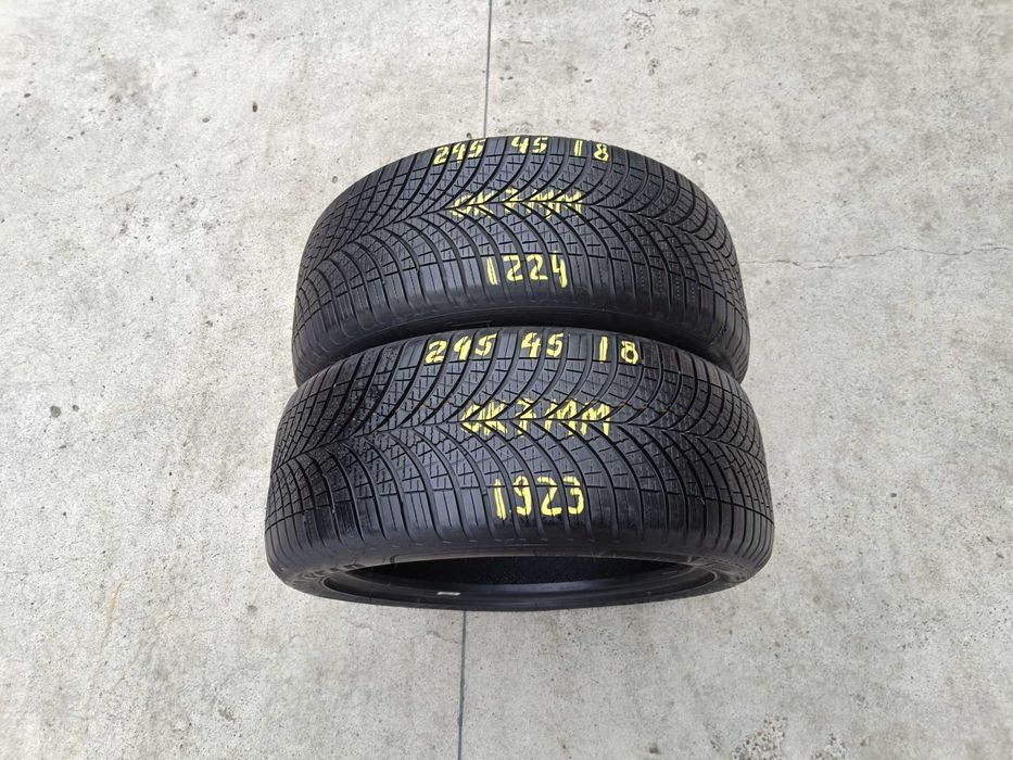 Doua anvelope 245 45 18 goodyear vector 4 season 7 mm dot 2024