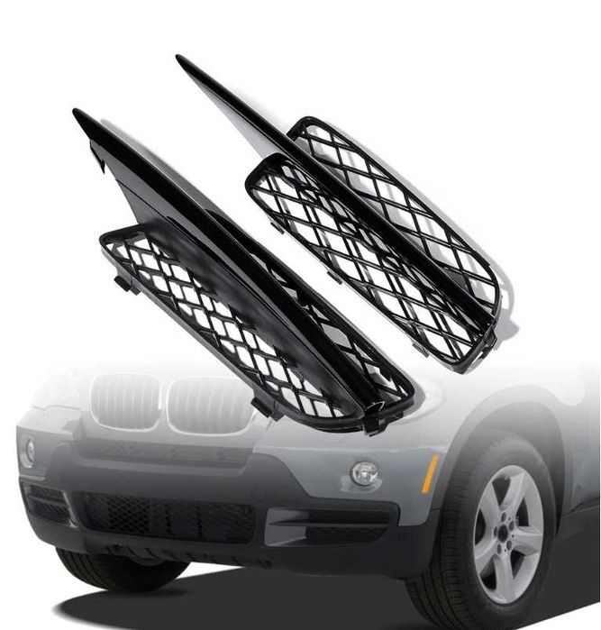Лява Дясна решетка BMW E70 X5 07-10 БМВ джип 4х4 offroad броня капак