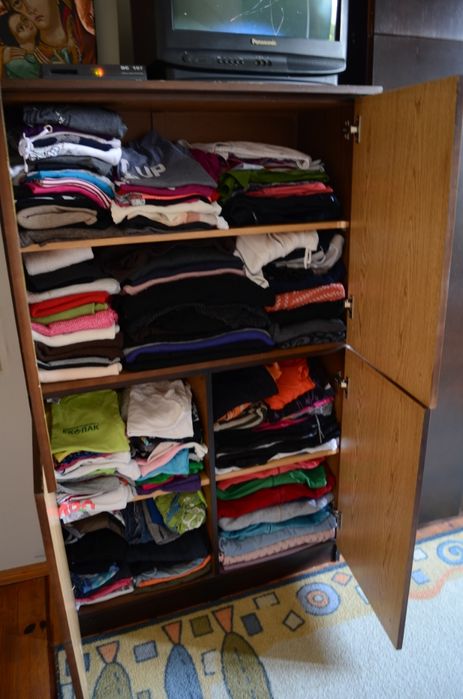 Гардероб с надстройка