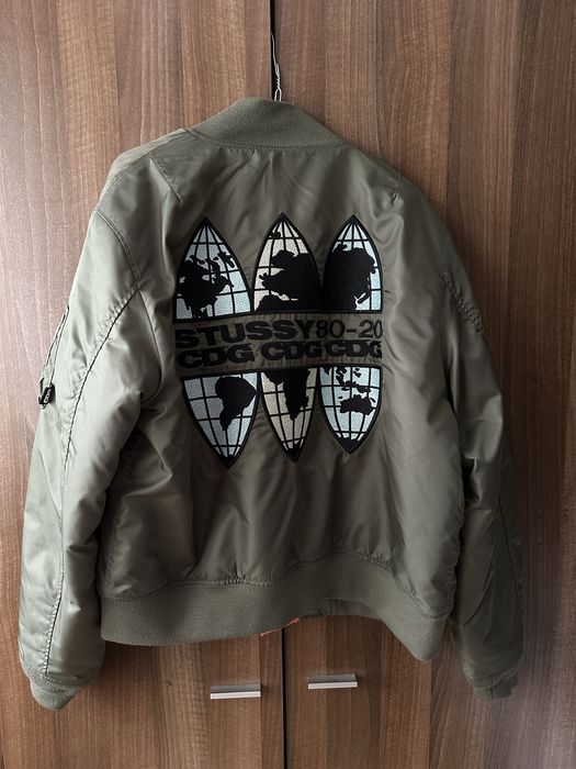 Geaca Bomber STUSSY x Comme Des Garcons MA-1