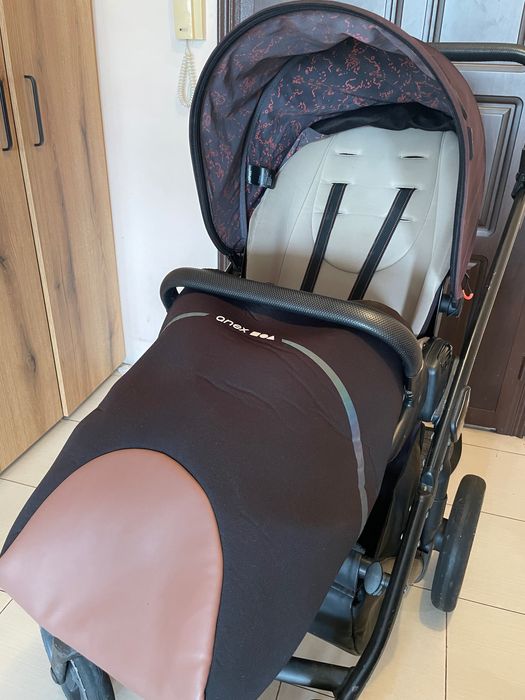 Детска количка 2 в 1 Anex M/ Type PRO, Safa Sahin, бежово/черно