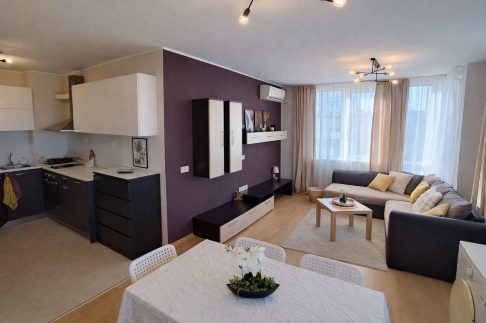 Дава се под наем Двустаен апартамент в София, Дружба 1 - 66 кв.м за 698.19 € - Снимка #1