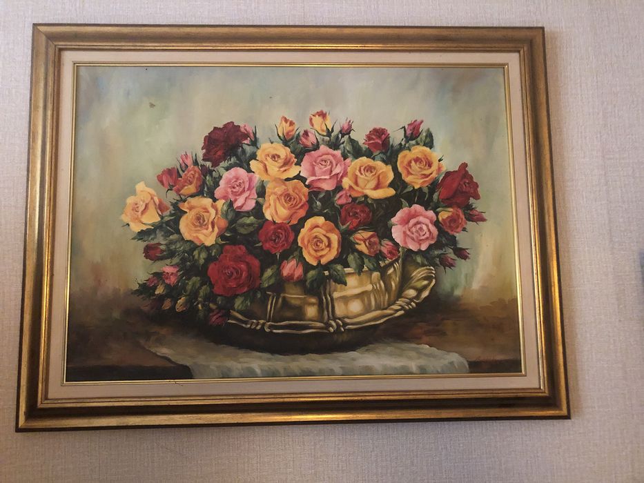 Astept oferte! Tablou original semnat pictura in ulei