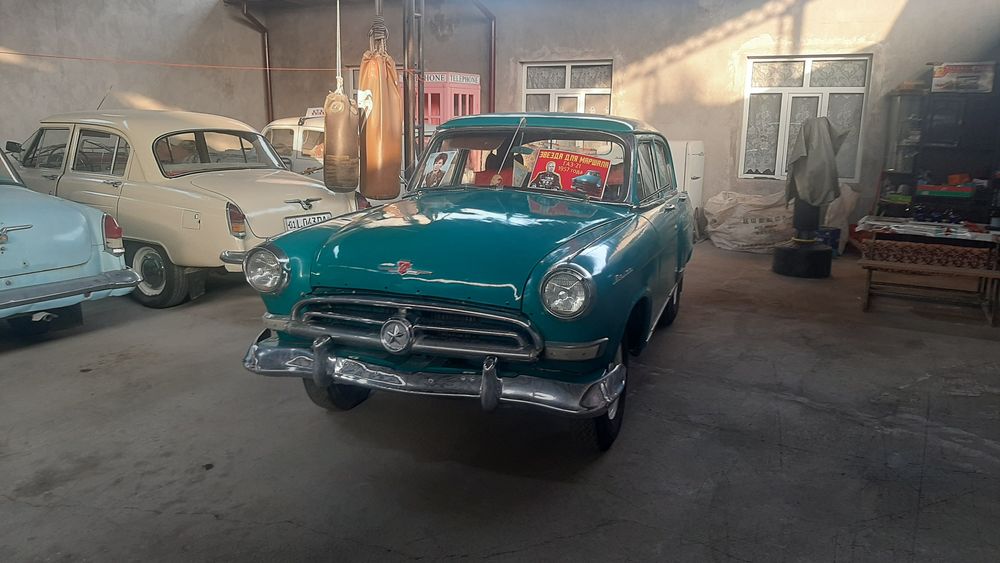 Газ м21 волга первый серия звезда маршала редкие автомобиль.