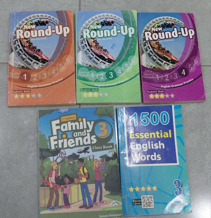 Round up english books