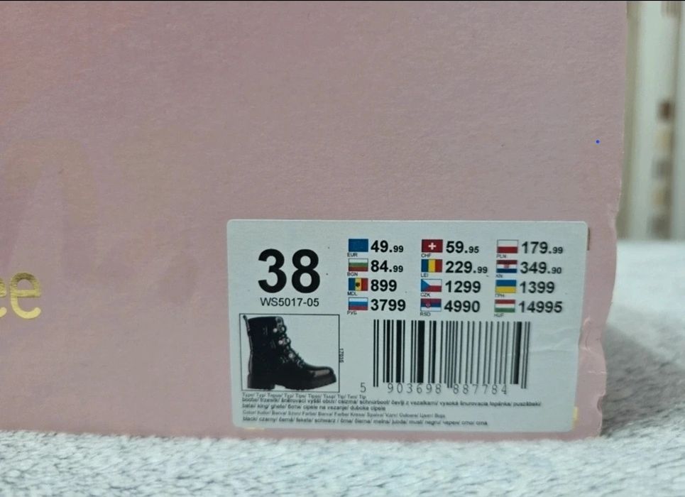 Cizme Deezee marimea 38 noi