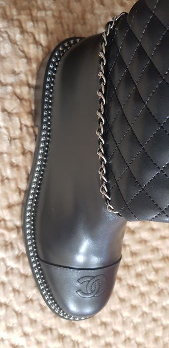 Cizme piele int ext, 39-39.5 Luxu