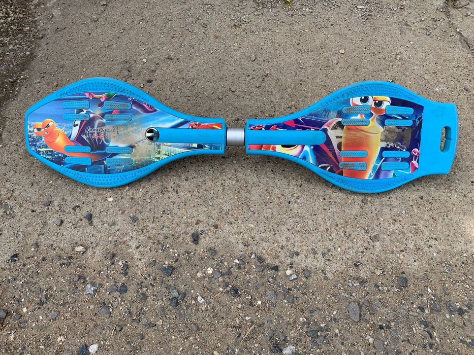 Роллерсерф. Двухколёсный скейт.