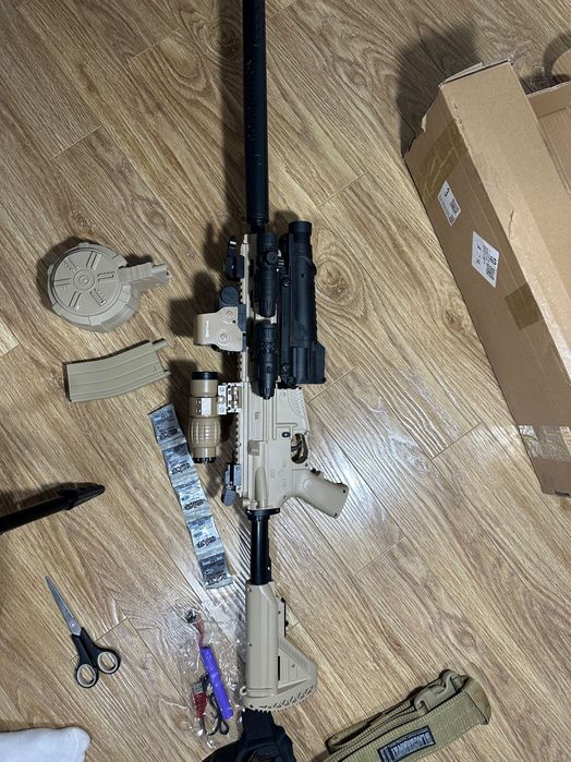 M416 pro series игрушка для взрослых и детей орбизный автомат