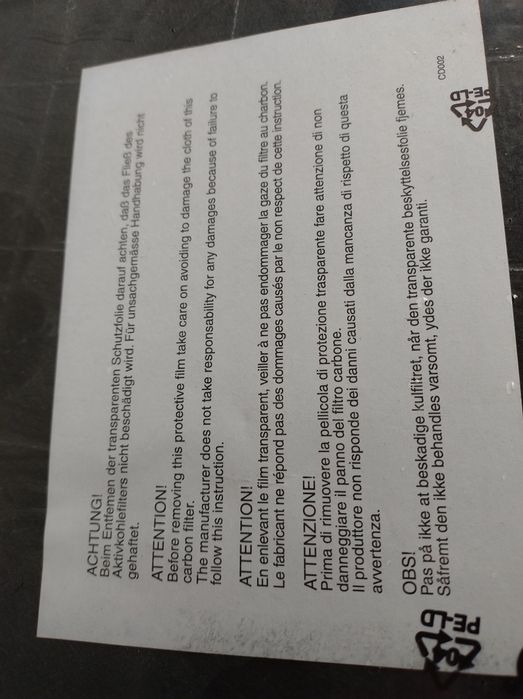 Обшивка / кожух AEG DBE5661HG - неръждаема стомана