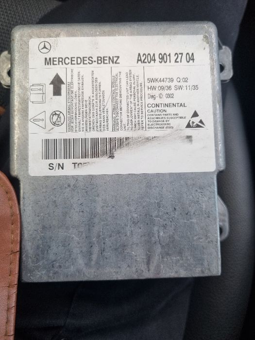 Блок айрбеци w204