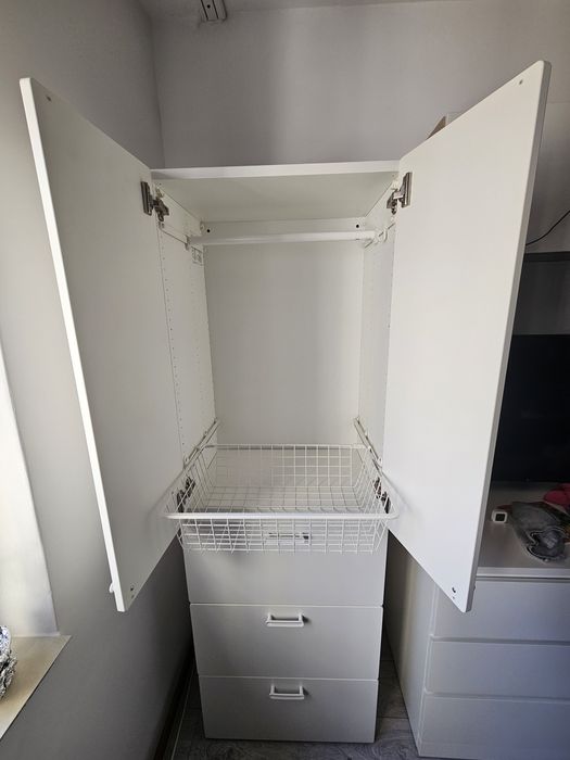 Dulap Smastad/Platsa Ikea alb