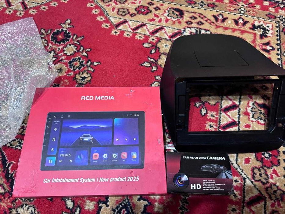 RED-MINI Автомагнитола Android, 4 ядра 4/64 гб
