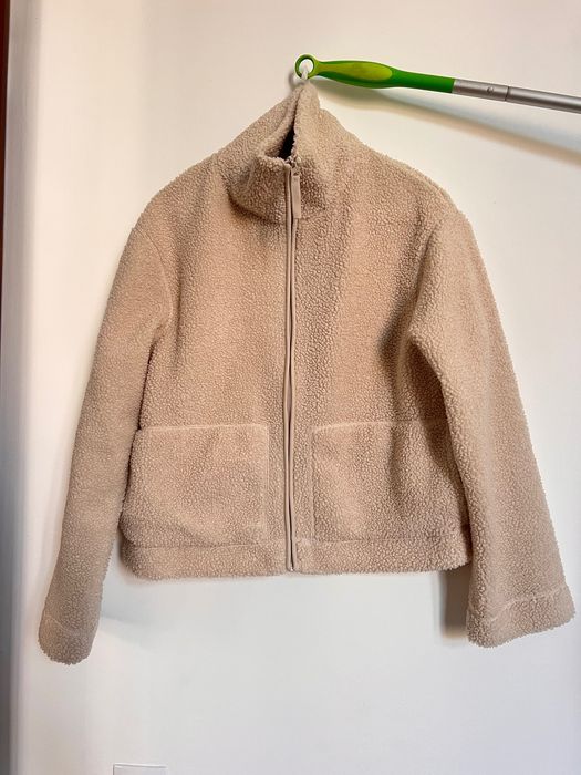 Geacă fleece teddy crem / bej