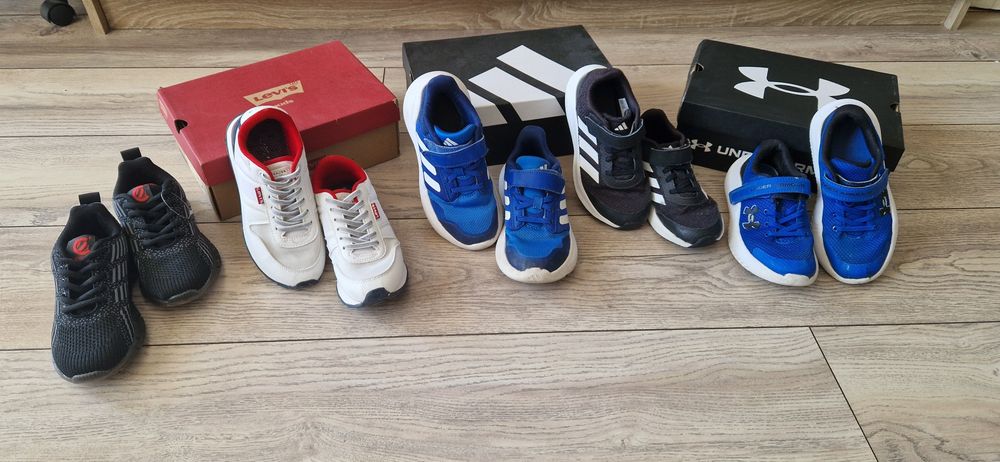 Маратонки за момче, Adidas, Under Armour, Levis, 32 номер