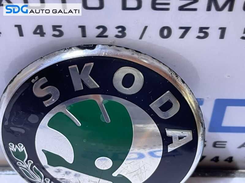 Sigla Emblema Hayon Haion Portbagaj Skoda Fabia 1 Break Combi 2000 - 2008 Cod 6Y9853621 [D0158]