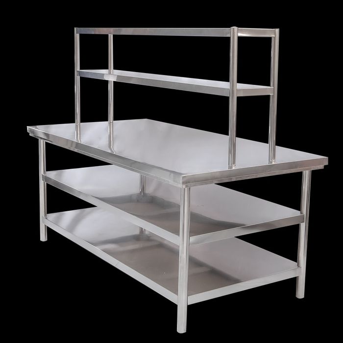 столы, мойки, полки для кухни из нержавеющей стали,