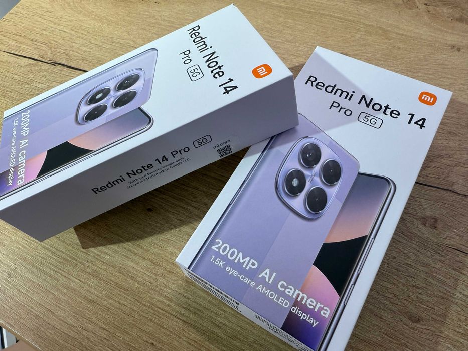 Xiaomi Redmi Note 14 Pro, 8GB RAM, 256GB, 5G Black | Buy-Back |