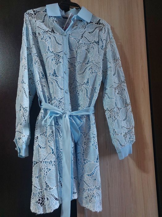 Дамска дантелена рокля -нова