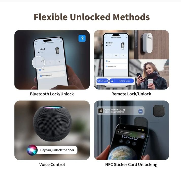 ‼️Смарт ключалка и клавиатура AQARA U200 Kit  Lite - МОСТАРЕ‼️Смарт кл