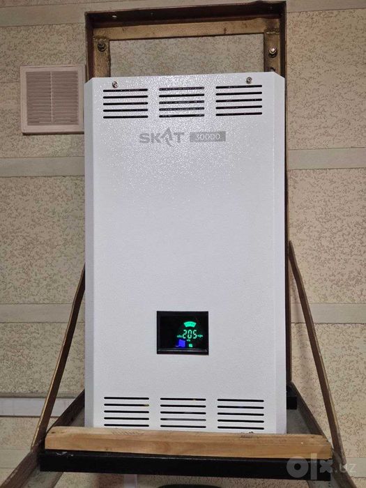 SKAT ST-30000 LED стабилизатор напряжения симмисторный Первые РУКИ
