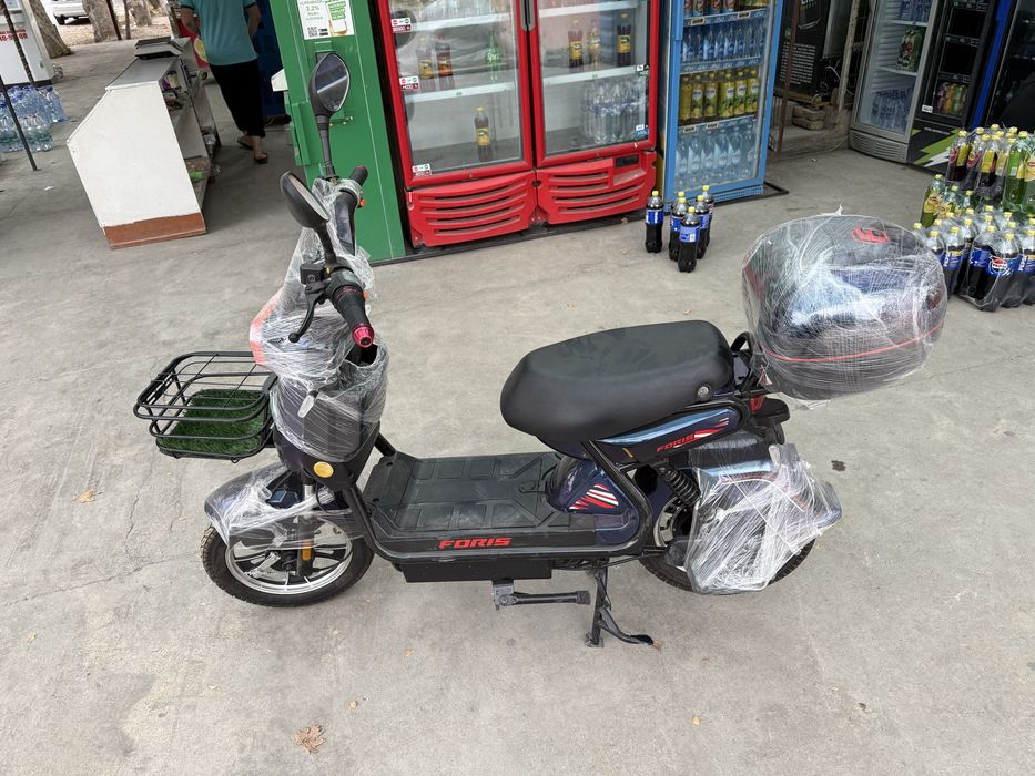 Тесла модель электро скутер состояно отличьноь