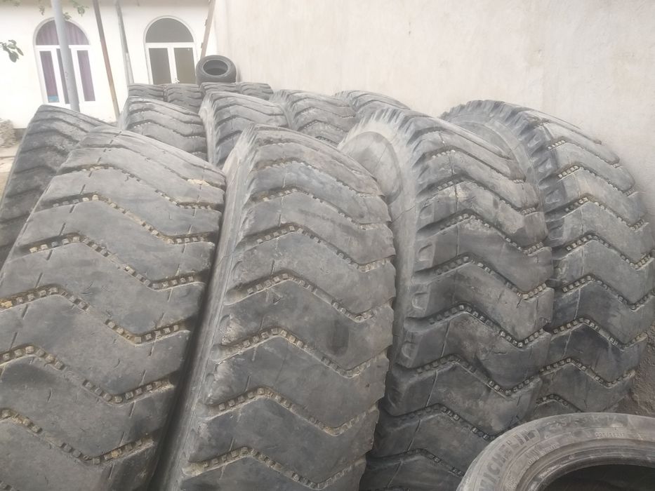 Шиналар сотилади пагрузчик 50тонн кранларга тушади