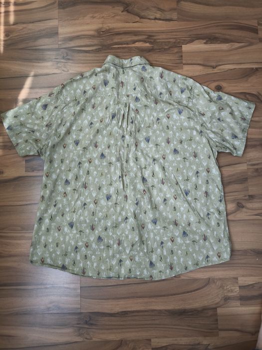 Мъжка риза Eddie Bauer, зелена, размер 2XL