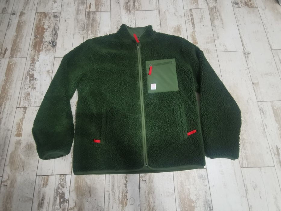 Geaca fleece sherpa topo design L