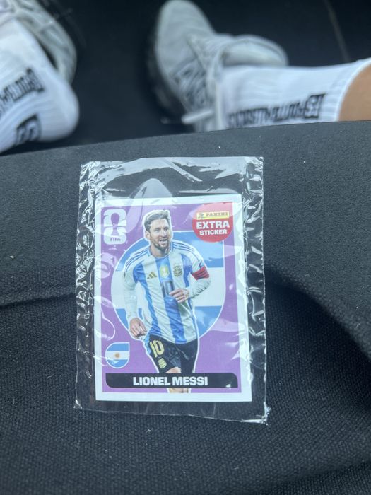 World cup panini extra стикер меси