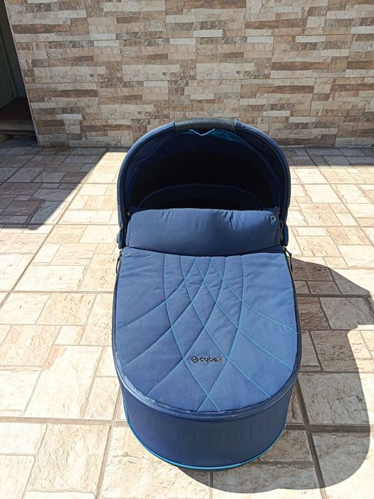 Кош за новородено Cybex Priam Lux (Зимен кош) - Midnight Blue