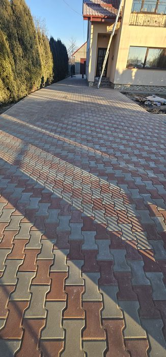 Montaj pavele  rigole borduri