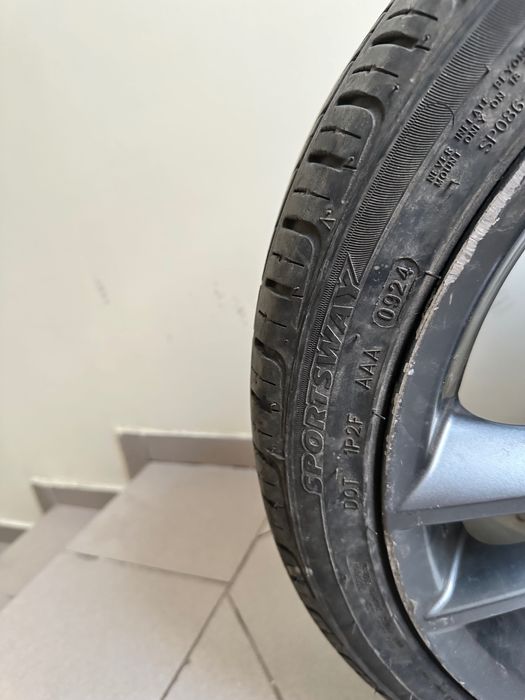 Летняя резина на 18”