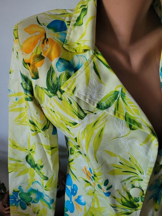Sacou damă elegant imprimeu floral