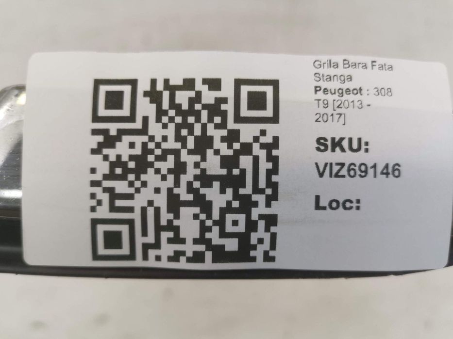 Grila Bara Fata Stanga Peugeot  308 T9 2013 2014 2015 2016 2017 Origin
