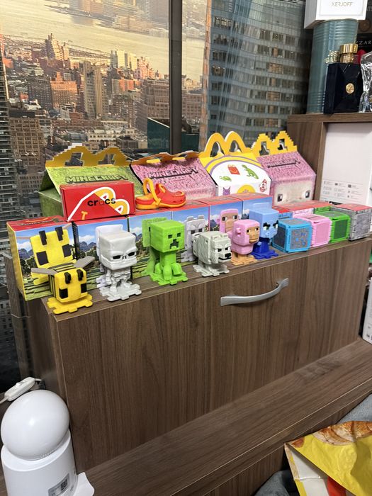 Mc Donalds Minecraft играчки