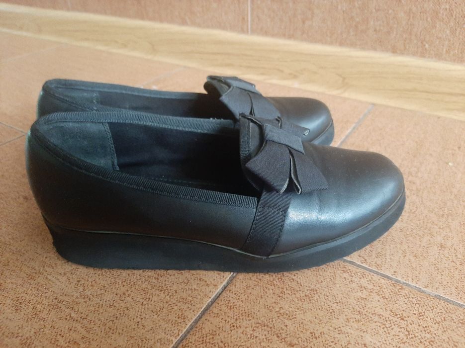 Туфли кожаные, отлично подходят для школы, р.37