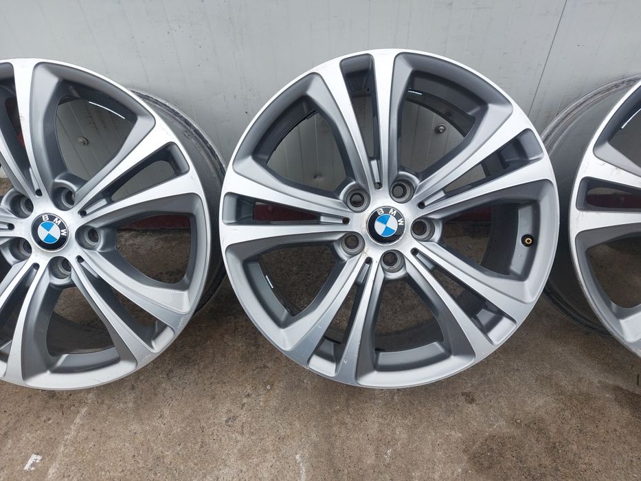 Jante aluminiu originale r18 / gama BMW X1 F48 F49 / BMW X2 F39 / gama VW AUDI SKODA SEAT MERCEDES / 5x112 / STYLE 568 / model bicolor