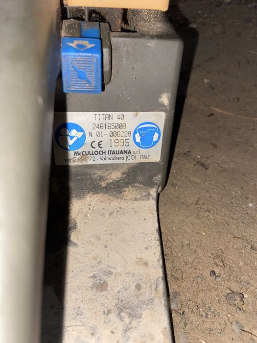 Vând drujbă mcCULLOCH Titan 40