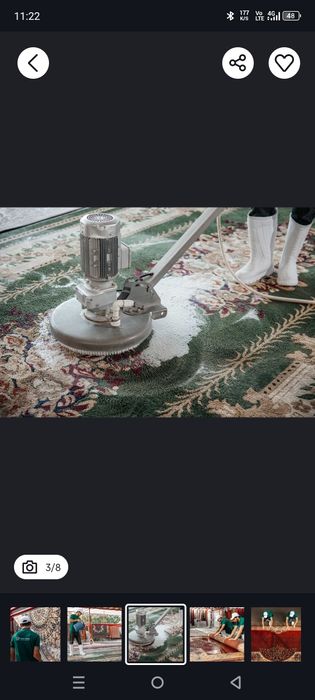 Toshkent gilam va yumshoq mebel yuvish xizmati (dastavka bepul)