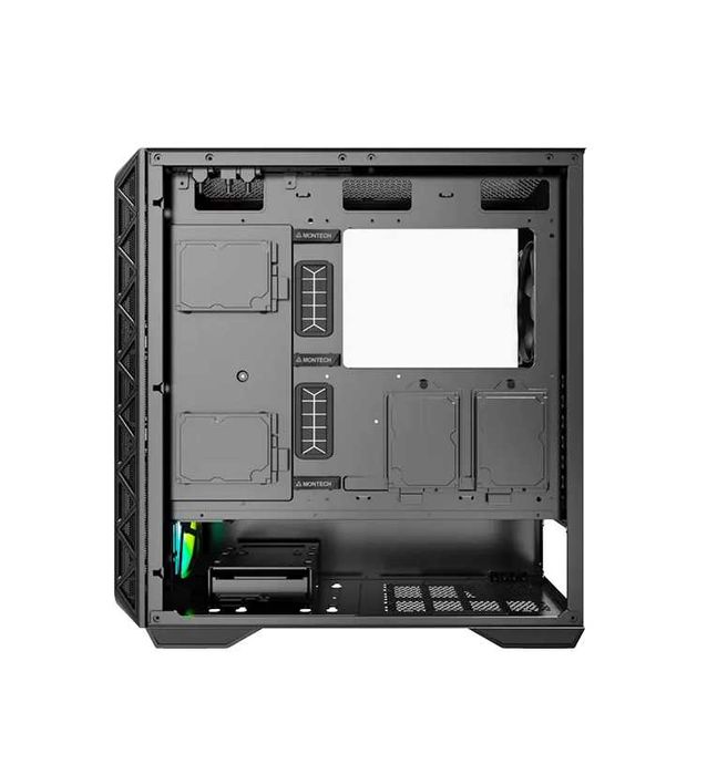 { Montech 903 Max Black +3xCooler RGB корпус для ПК (360mm)