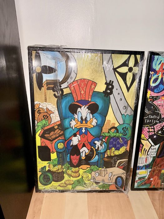 Tablou Monopoly Man de Alec Monopoly