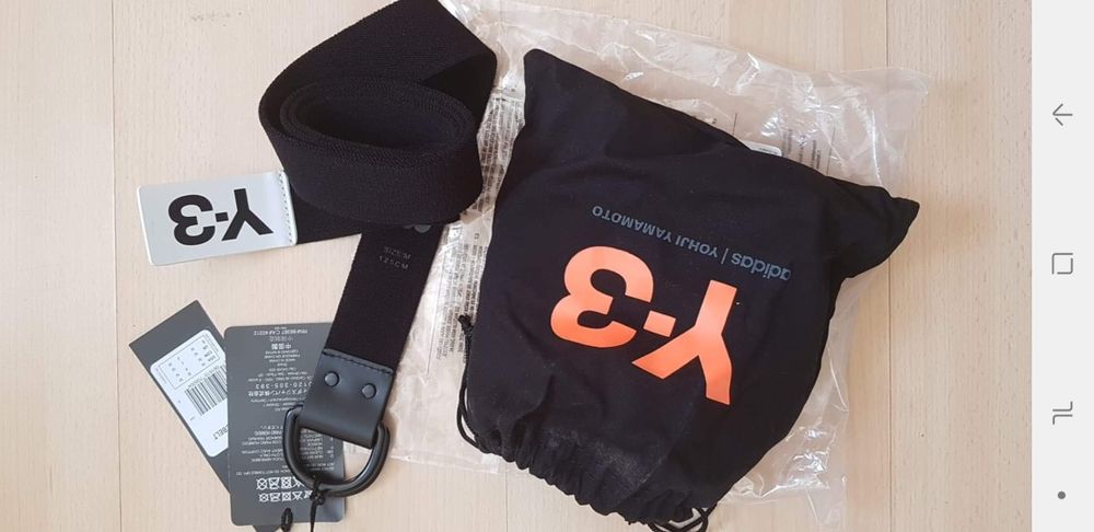 Curea y-3 yamamoto elastic belt