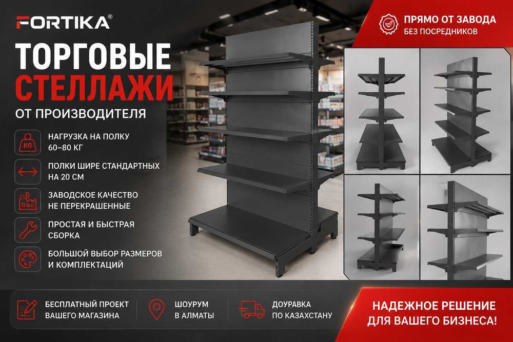 Всё для магазина | Торговые стеллажи, экономпанели, ценникодержатели