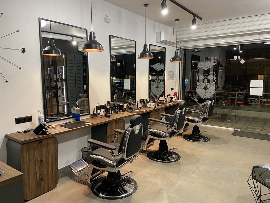 Работещ бизнес - бръснарница фризьорски салон