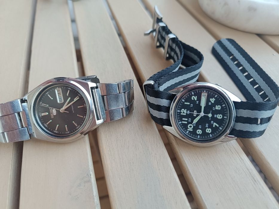 Лот автоматични часовници Seiko5 и Orient