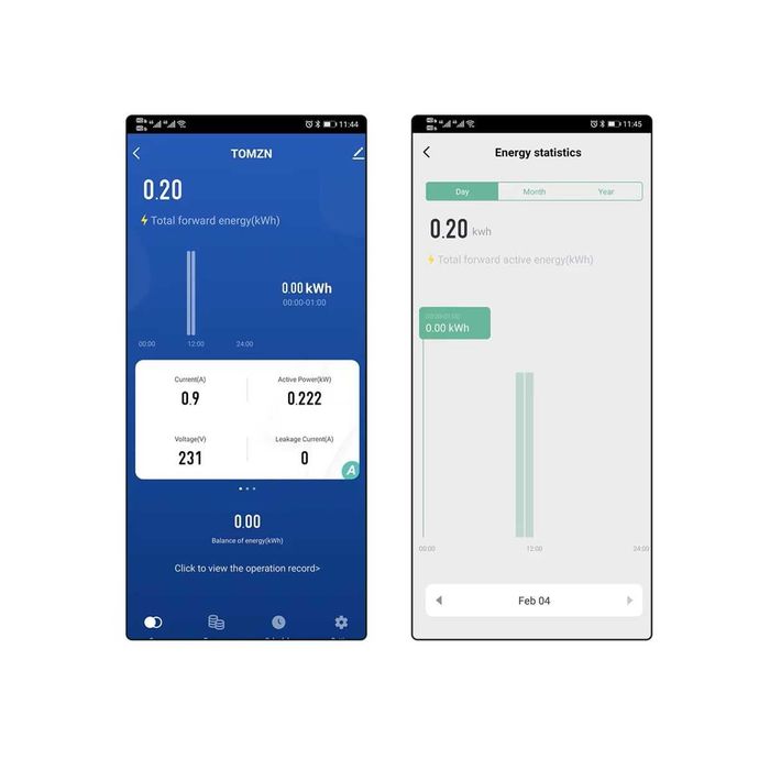 Подотчетен контролен електромер TOMZN TUYA 63A WI-FI